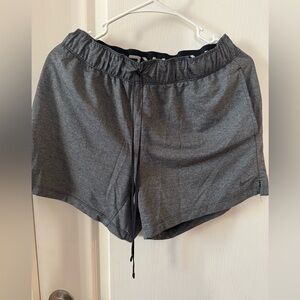 Nike Women's Charcoal Athletic Shorts